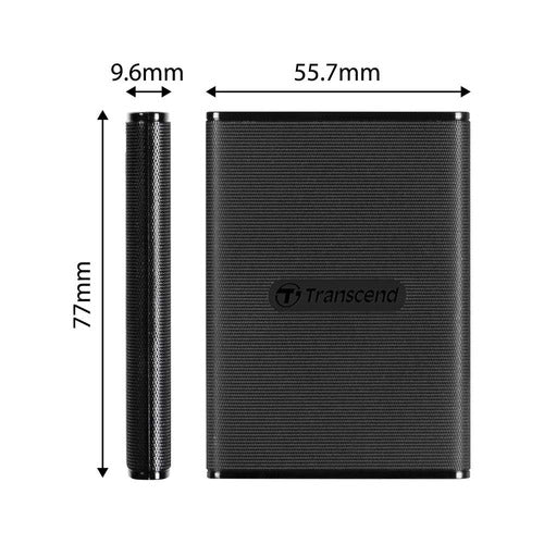 Transcend Information 240gb Portable Ssd Tlc Usb 3.1 Black 3