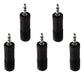 Set of 5 MiniPlug 2.5 Male Stereo to 3.5 Female Stereo Adapters 0