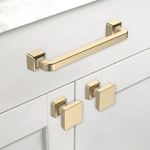 10 Tiradores Para Mueble De Cocina  13 Cm- Color Dorado 1