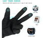 Zluxurq Full Mesh Leather Driving Gloves for Women 2