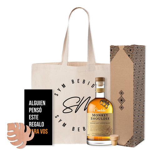 Monkey Shoulder Combo Kit Whisky Grabado 0