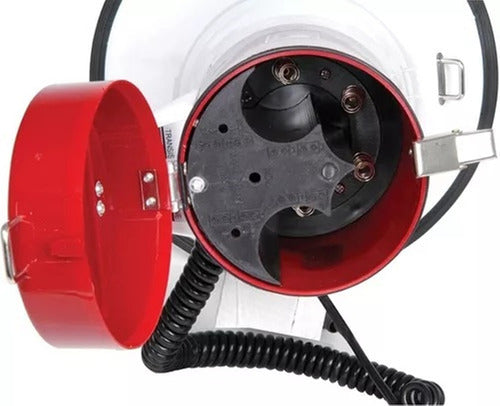 Portable Handheld Megaphone with Detachable Microphone and Siren 1