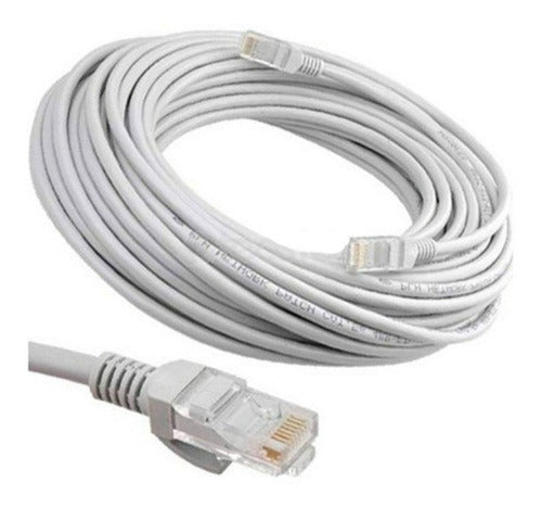 Cable De Red Lan Ethernet Rj45 Utp 30 Metros Mts Armado 0