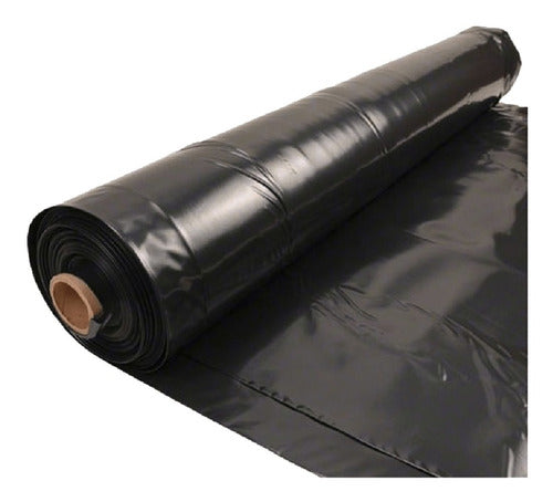 Agroredes Polcom Heavy Duty Black Waterproof Polyethylene 200mic 4x50m 0