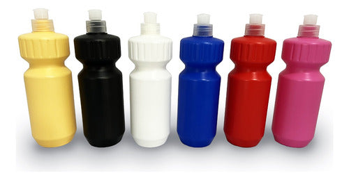 Set of 20 Plastic Sports Water Bottles Candy Bar 600ml 0