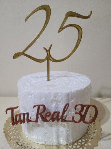 Numeros Personalizado  Cake Toppers Adorno 4