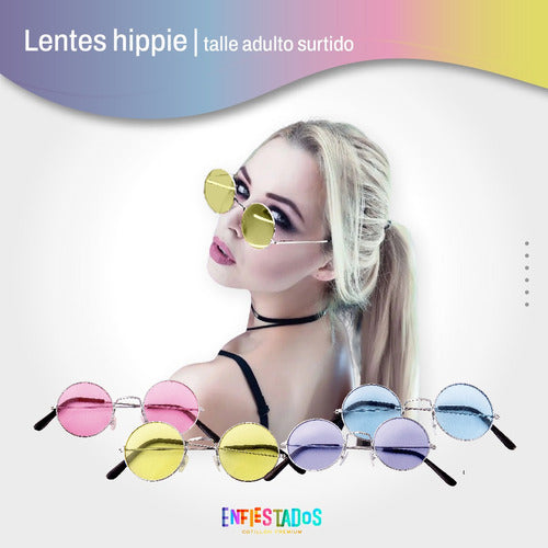 Hippie Lennon Glasses Party Round Sunglasses x20 2