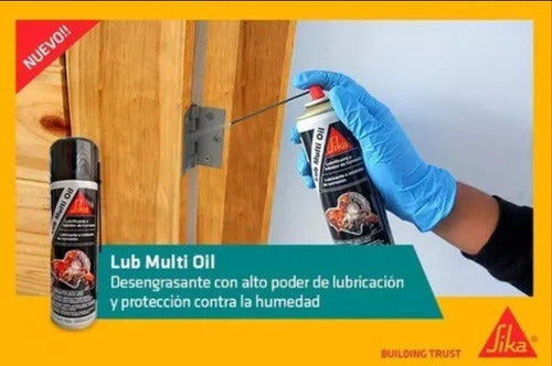 Lubricante Multiuso Tipo W40 Sika X 300 Ml Lub Multi Oil 1