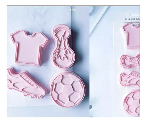 TOH Cookie Cutters Set of 4 Football Shapes 5