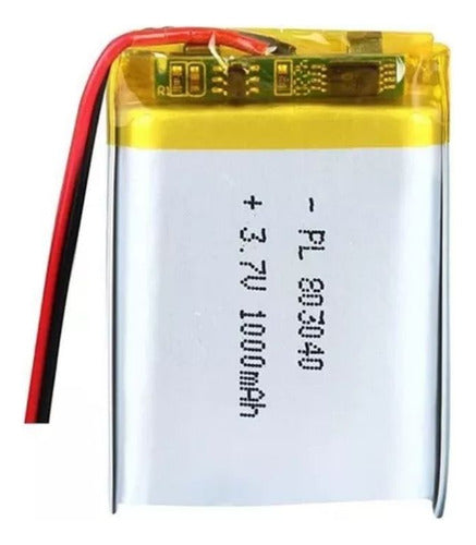 Bateria Auricular Dron Parlante 3.7v 1000mah 803040 8326am 0