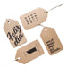 Littlegleaner 100 Personalized Kraft Tags Choose Design 7x4cms 4