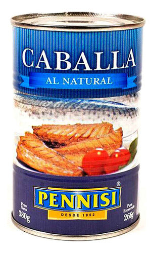 Pack of 6 Pennisi Natural Mackerel 380g Each 0