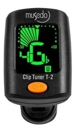 Musedo Clip-On Chromatic Tuner for Guitar, Bass, Ukulele 2