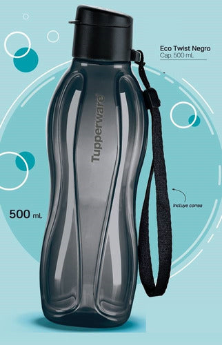 Eco Twist 500ml Black Tupperware® BPA Free 6