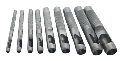 HDC Punch Set 9 Pieces 3 To 12 Mm 2