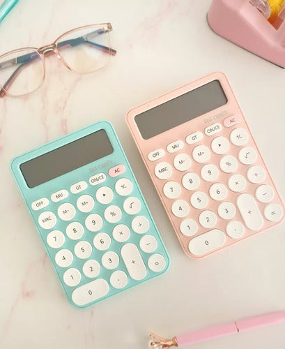 Ibi Craft Tendance Big Display Calculator in Pastel Colors 1