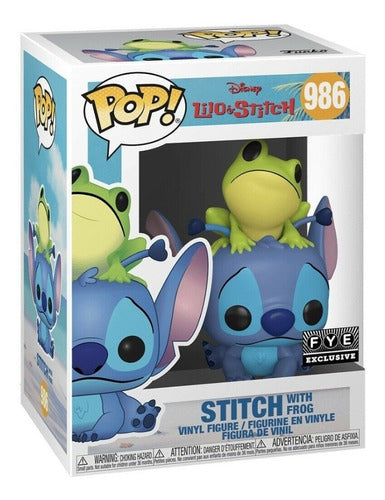 Funko Pop Disney Lilo & Stitch: Stitch With Frog 0