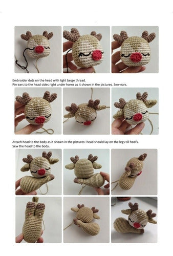 Amigurumi Patterns. Cute Christmas Set. 1