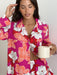 Women's Soft Silk Fibrana Pajama Set 1