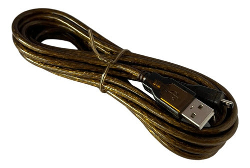 La Despensa Boedo USB Male to Micro USB Cable 3 M x 10 Units 0