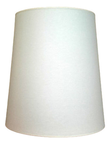 Handmade Cone Lampshade 40-50/55 cm Height White 0