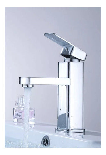 Dishidun Monocomando Square Bathroom Sink Faucet 3