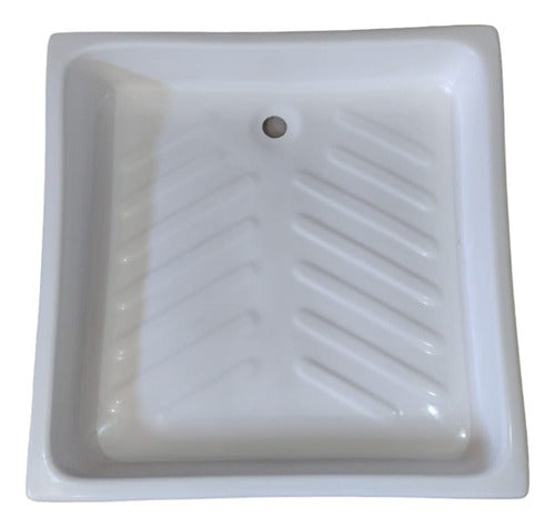 Receptaculo Plato Ducha Piso Box Baño  75x75 1