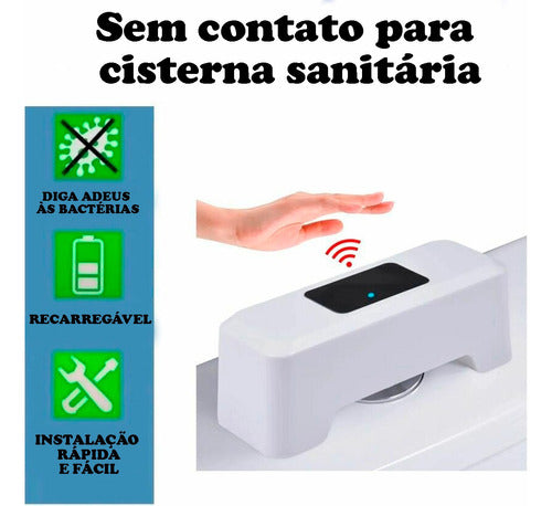 Sensor Descarga De Vaso Sanitário Automático Por Aproximação 1