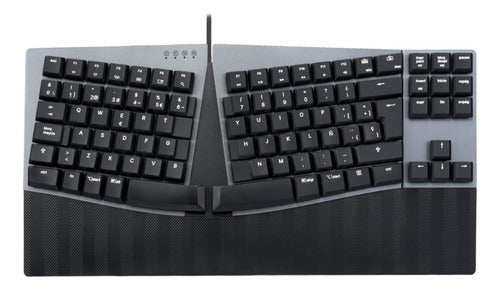 Teclado Ergonómico Usb Perixx 335 Multimedia Sp - Tecnoboxu 0