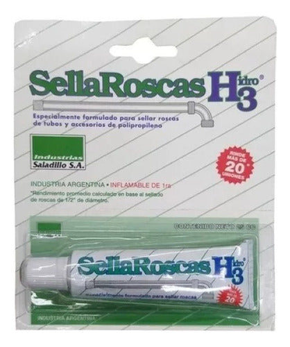 Saladillo Sellaroscas Saladillo H3 25 Cc Hidro3 Para Polipropileno 0