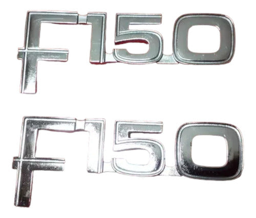 Set of 2 Ford F-150 83/89 Self-Adhesive Badges 0