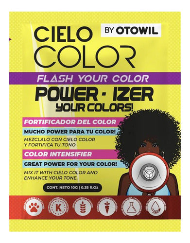 Otowil Cielo Color Kit: Hair Dye + Power Ized + Acid Cream 64