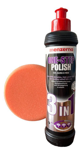 Menzerna 3en1 Polishing Kit 250ml + Gekatex Orange Sponge Pad 1