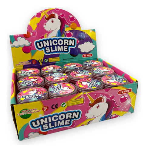 Slime En Pote De Unicornio 150 Gramos Importados 0