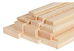 10 Listones Madera Pino Clear  2 Cm X 2 Cm X 3 Metros 0