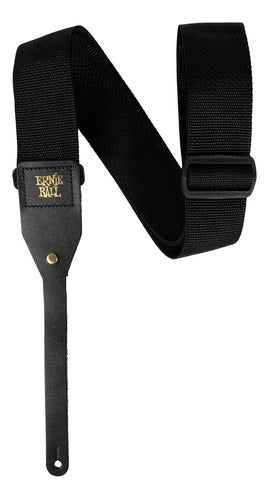 Ernie Ball Dark Brown Polypropylene Guitar Strap 1