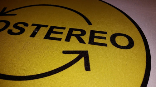 Soda Stereo Amarillo Slipmat Paño Bandejas Material Latex 2