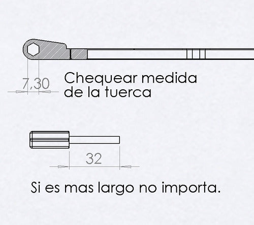 Tornillo M4 Para Bastidor De Bordar, Janome Y Otros 2