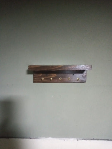 Porta Llaveros De Madera 5