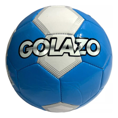 Golazo N5 Argentina Flag Leather Soccer Ball Faydi 970-0073 1