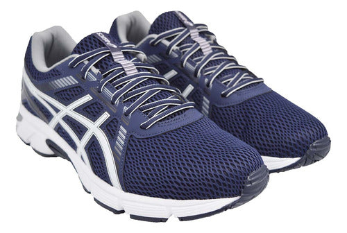 Asics Gel-Impression 10 Running Shoe Blue White Men 1