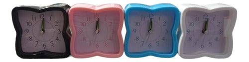 Quartz Clock Colorful Alarm Clock - Assorted Colors 1