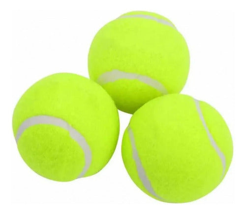 Mercadoflash Pet Tennis Ball Toy with Black Paws in Orange 1