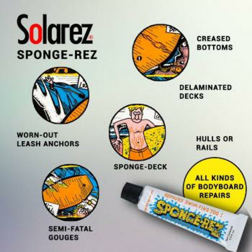 Solarez Sponge-Rez 0.5 Oz Tube - La Isla 1