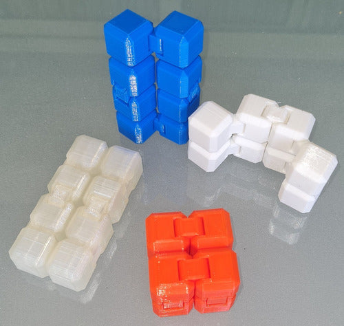 Stress and Anxiety Relief 3D Printed Infinity Cube 1