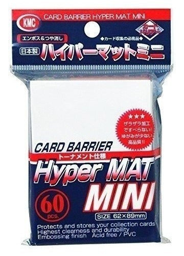 Mini Hyper Sleeves White 60 De Kmc Card Supply 0