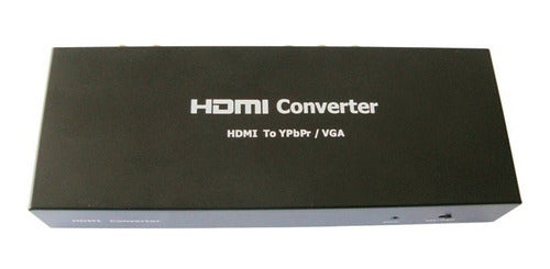 Adaptador Hdmi A Componente Ypbpr + Audio + Vga 0