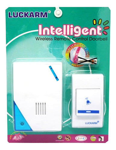 Compranet Wireless Doorbell Without Cables Battery-Powered, With Light 13078 7