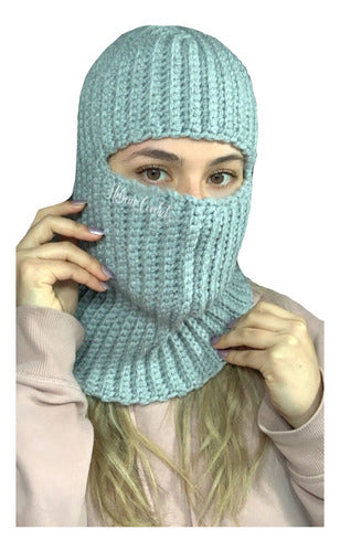 Y & Z Aesthetic Hand Knitted Balaclava 0