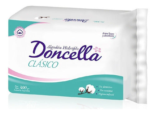 Doncella Cotton Hydrophilic X 300 Gr. for Baby - Adult 0